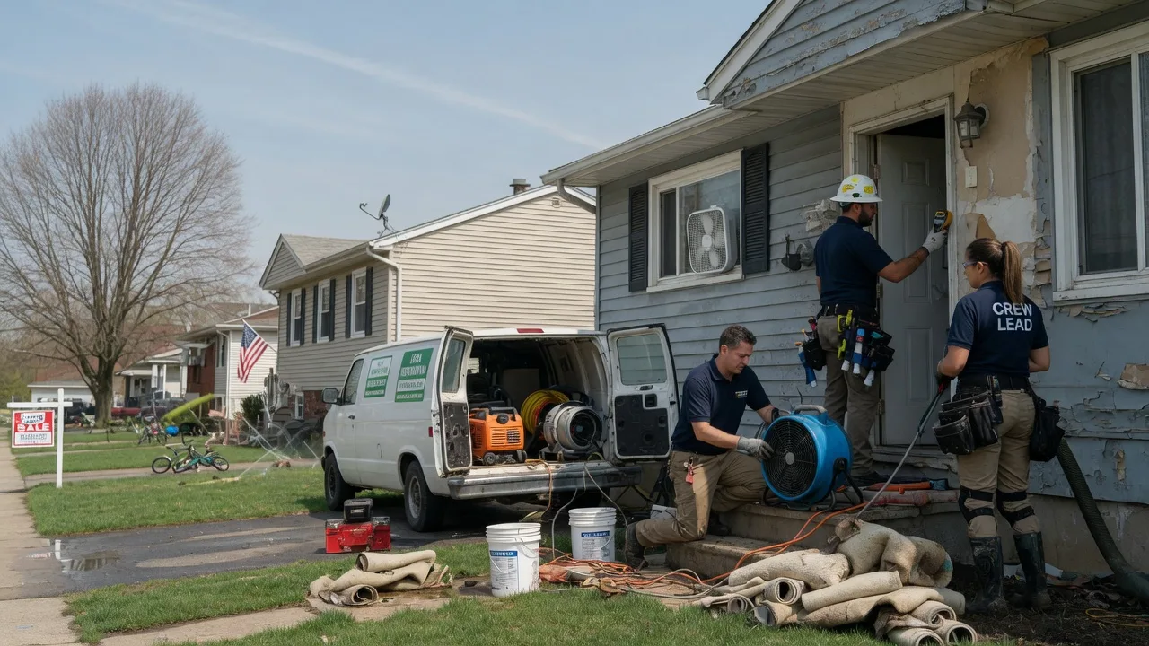 Flood Cleanup in Blair, OK near me